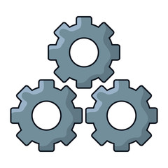 Gears machinery pieces