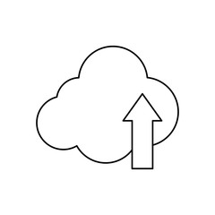 Cloud computing symbol