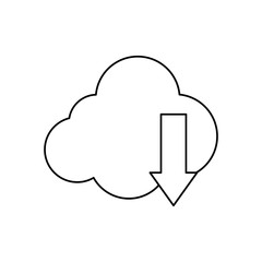 Hourglass empty isolated