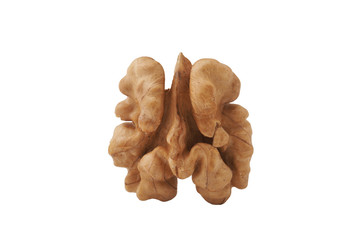 Walnusskern freigestellt