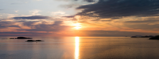 Sunset on the Croatian Coast