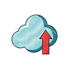 Cloud computing symbol