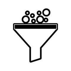 Funnel laboratory filter