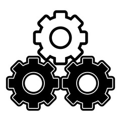 Gears machinery pieces