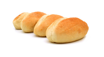 Breads on white