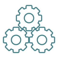 Gears machinery pieces