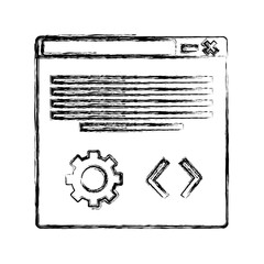 Web programming symbol