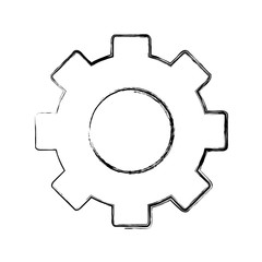 Gear machinery piece