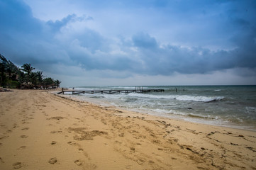 Stormy Sky at the Beach 