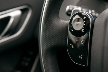Buttons on the steering wheel