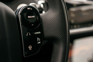 Buttons on the steering wheel