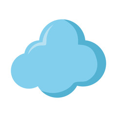 Cloud weather symbol