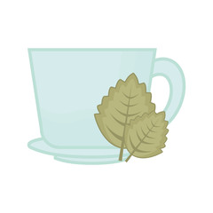 Natural tea cup