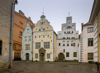 Riga. The house three brothers.