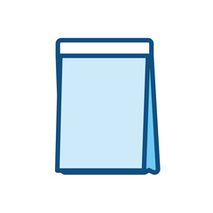 Paper bag isolated