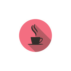 Coffee flat icon vector design