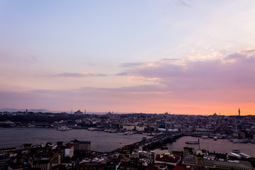 Fototapeta na wymiar Istanbul city landscape