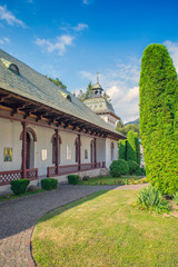 Fototapeta na wymiar Monastery in Sinaia, Romania