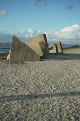 ..............Dänemark, Bunkeranlagen, Bunker, Ruinen, Nordsee