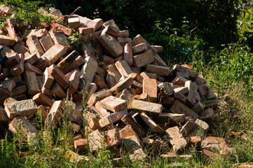 dump of bricks