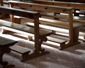 Church bench