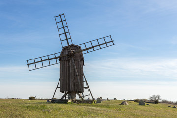 Windmühle auf Öland © bildwerfer