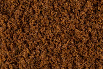 Brown sugar close up