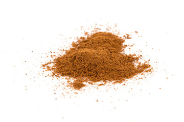 cinnamon powder closeup