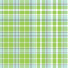 Blue and green seamless tartan plaid pattern. Repeating pattern for backgrounds, gift wrap, fabric, apparel, backgrounds, scrapbooking and more. Pastel colors.