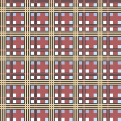 vector graphic seamless texture of tartan fabric