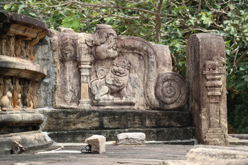 Fototapeta na wymiar Königreich Polonnaruwa Sri Lanka