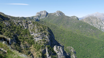 Panorama delle prealpi di Lecco