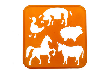 Animal stencil shapes