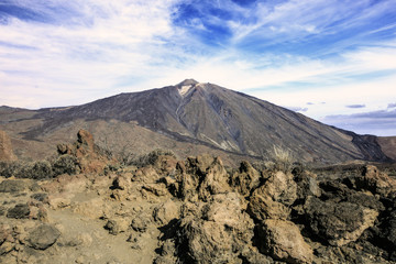 Teide mountain in Tenerife. Canary Islands