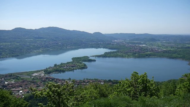 Panorama del lago di Annone