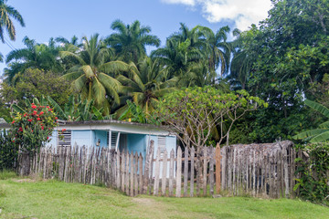Village house near Baracoa, Cuba