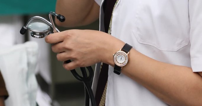 Lady Doctor with stethoscope