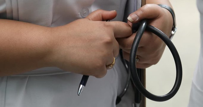 Lady Doctor with stethoscope