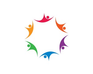 community care Logo template