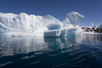 Iceberg in Cuverville Bay - Antarctica
