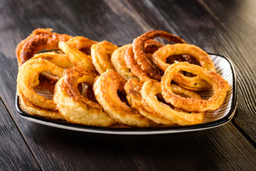 homemade onion rings