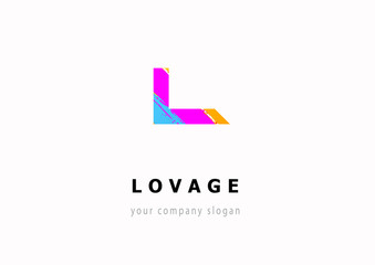 letter L logo Template for your company