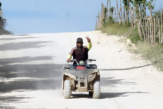 Rally on buggies and quad bikes