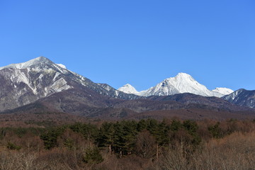 Fototapeta na wymiar 八ヶ岳
