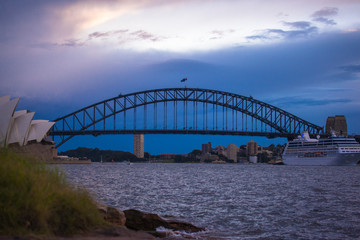 Fototapeta na wymiar Sydney harbur Australia