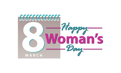 Happy Woman's Day Template