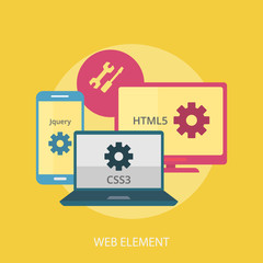 Web Element Conceptual Design