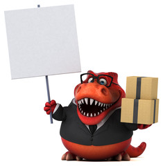 Fun Trex - 3D Illustration