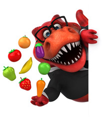 Fun Trex - 3D Illustration