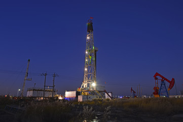 Obraz premium The oil pump